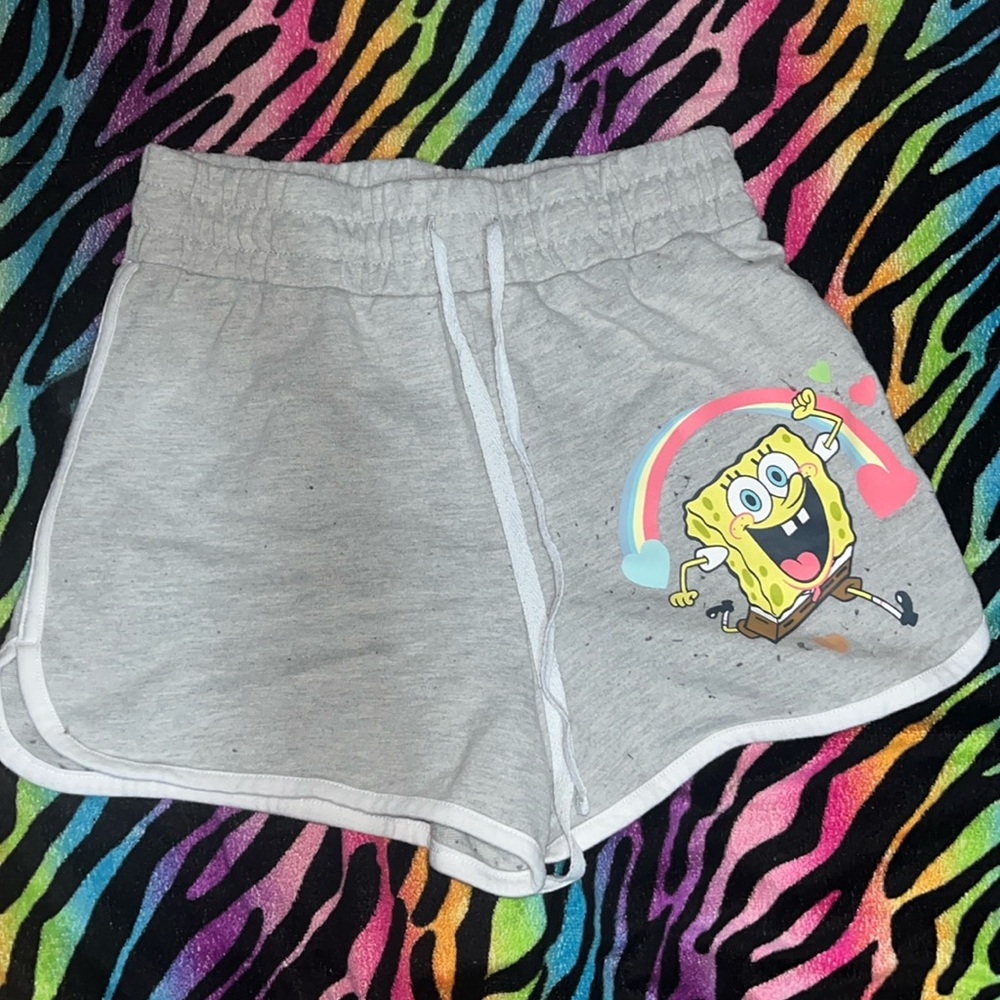 women XS Spongebob shorts